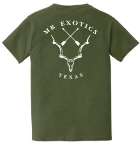 MB Exotics Pocket Tee - Sage