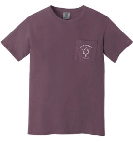 MB Exotics Pocket Tee - Berry