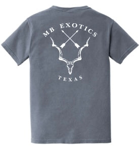MB Exotics Pocket Tee - Blue Jean