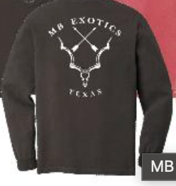 MB Exotics LS Pocket Tee - Pepper