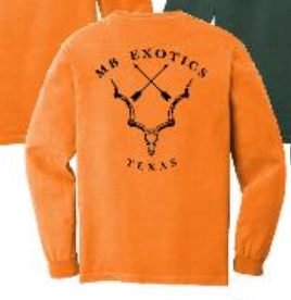 MB Exotics LS Tee - Burnt Orange
