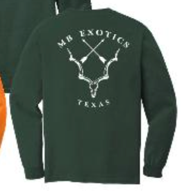 MB Exotics LS Tee - Blue Spruce